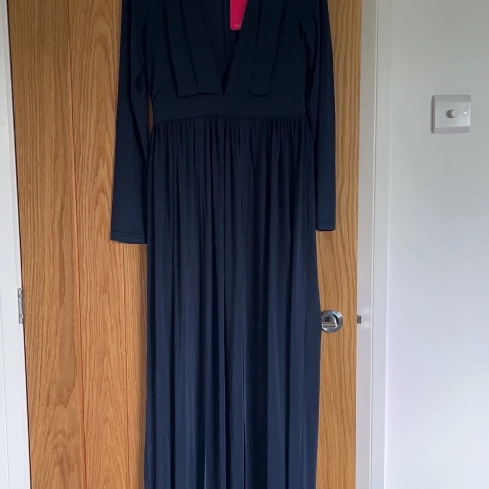 Pink boutique maxi dress size 12